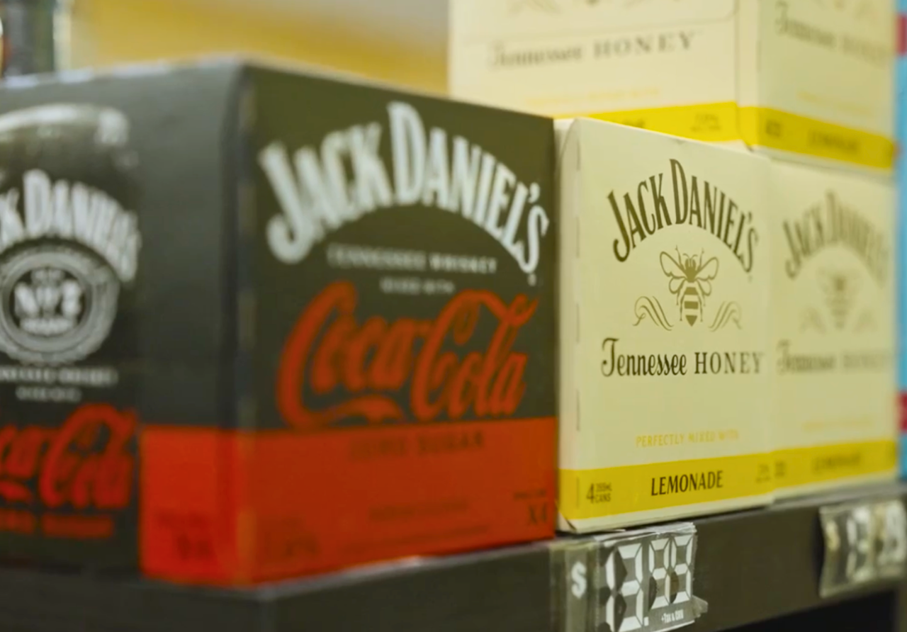 Jack Daniel's ready-to-drink canned cocktails