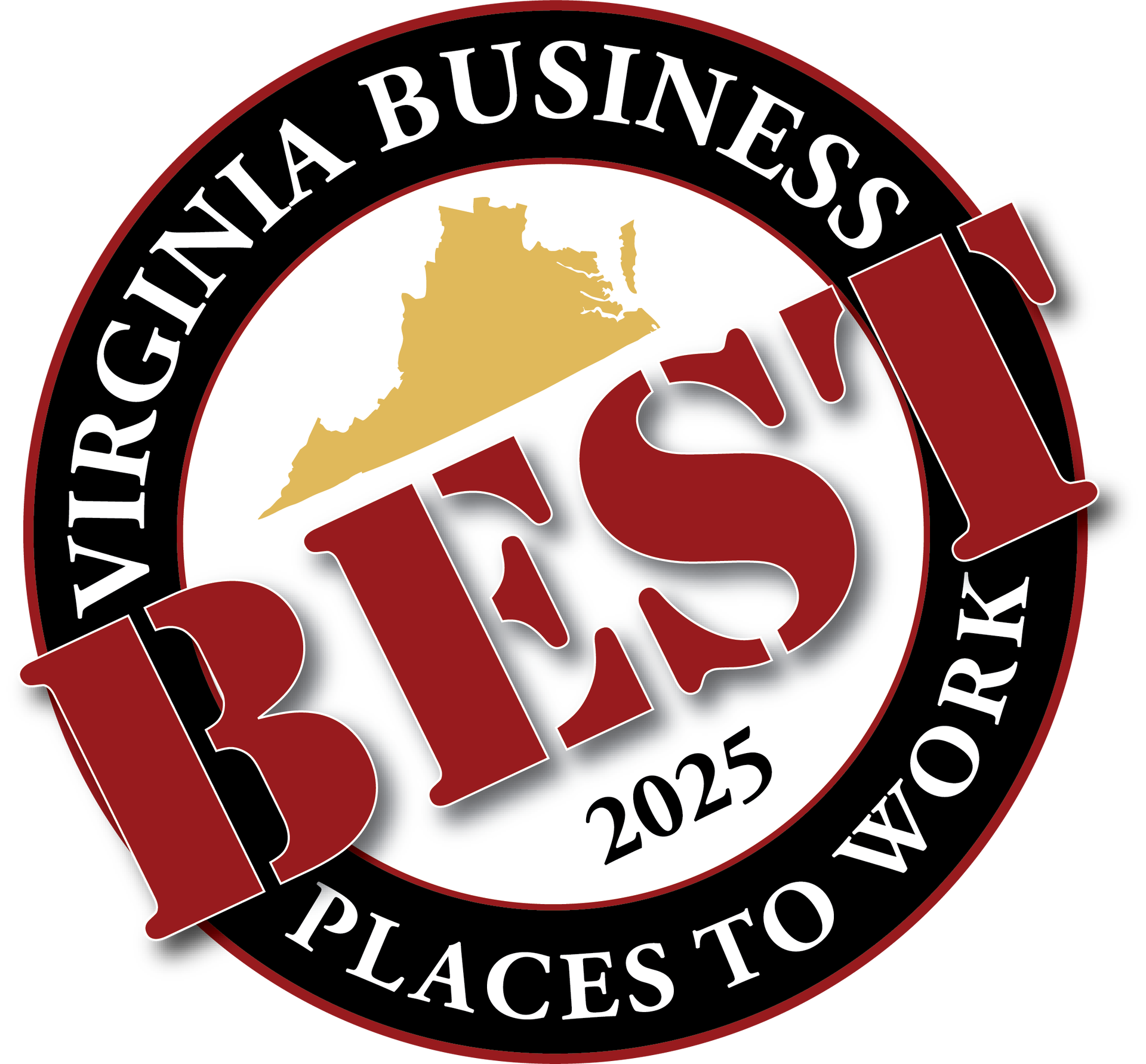 Virginia Business Best Place to Work 2025 logo