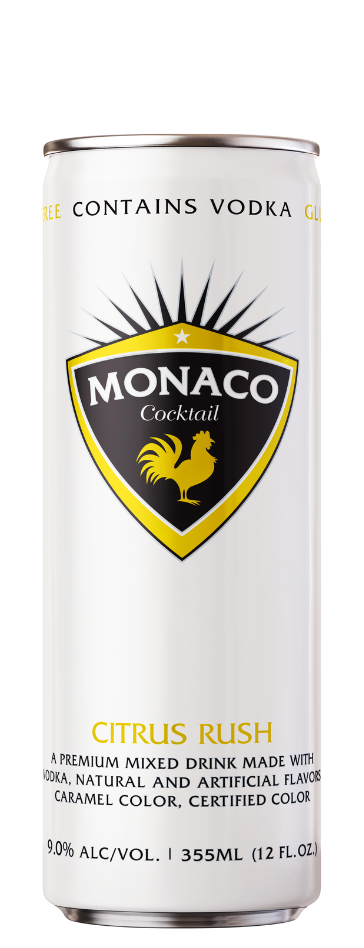 canned cocktail monaco citrus rush
